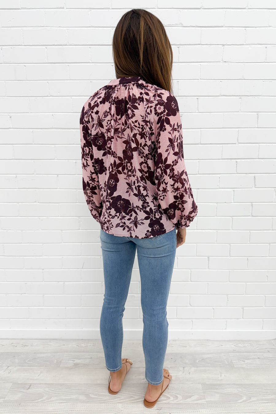 Pink Wine Floral