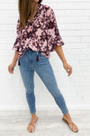 Pink Wine Floral