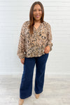 Taupe Paisley