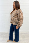 Taupe Paisley