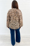 Taupe Paisley