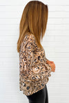 Taupe Paisley