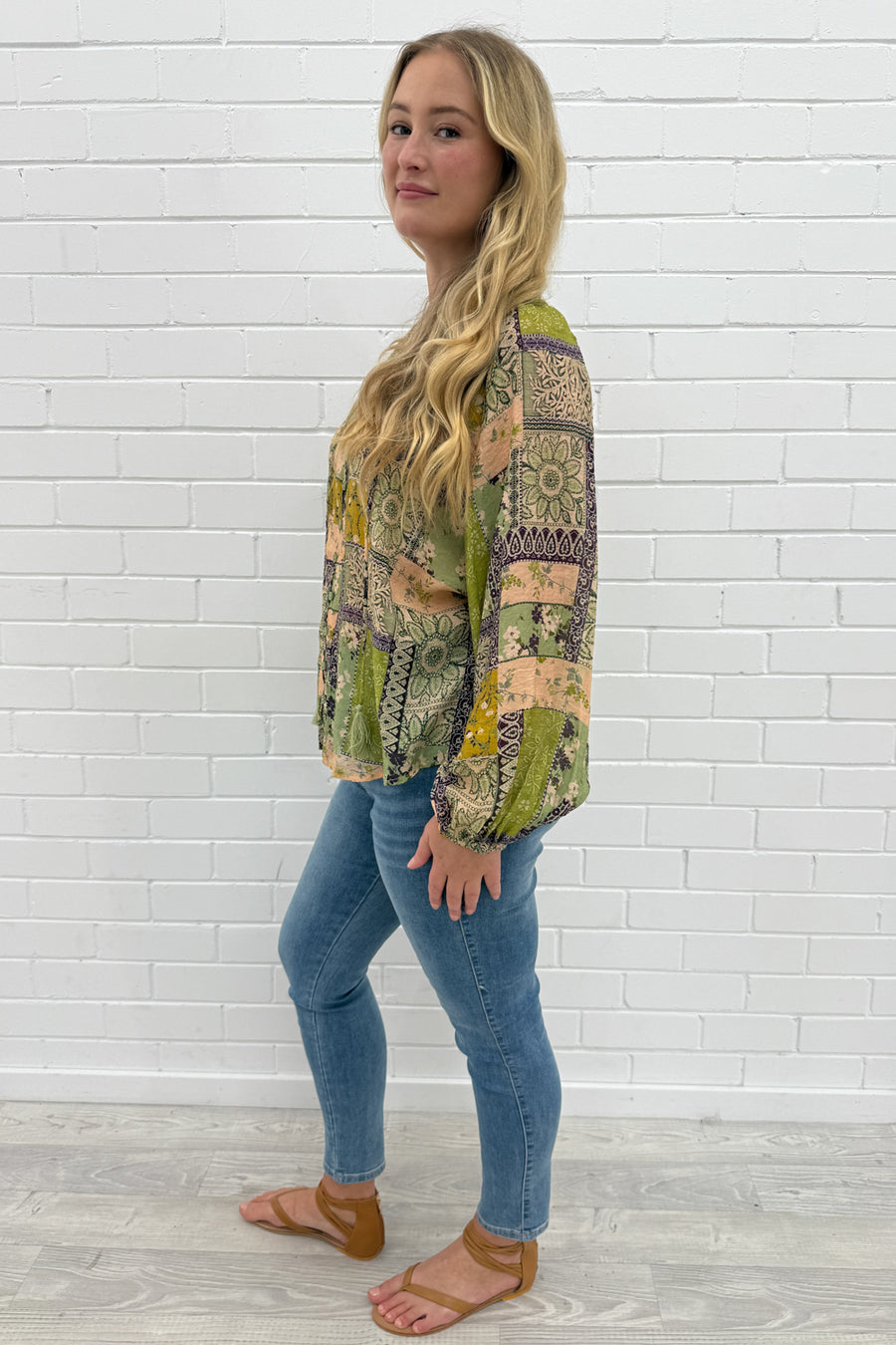 Green Patchwork