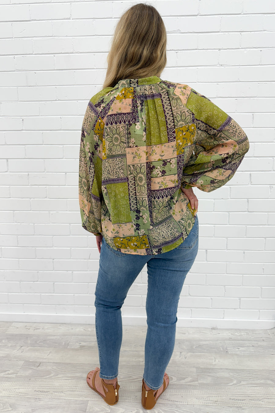 Green Patchwork