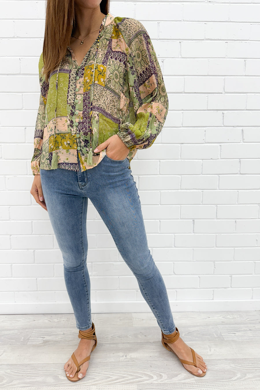 Green Patchwork