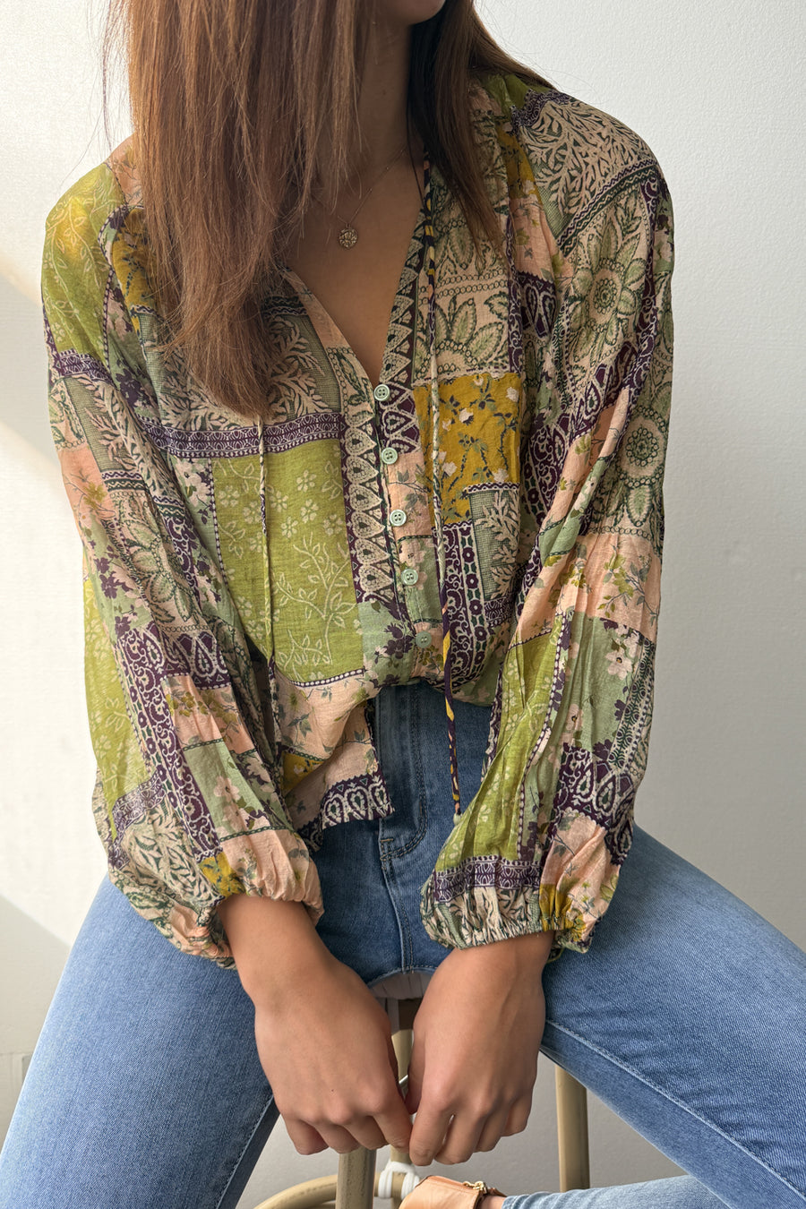Green Patchwork