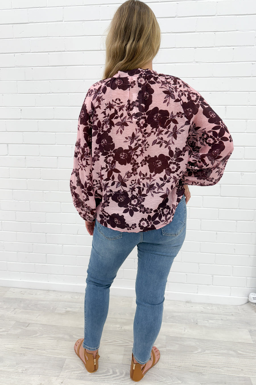 Pink Wine Floral