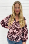 Pink Wine Floral