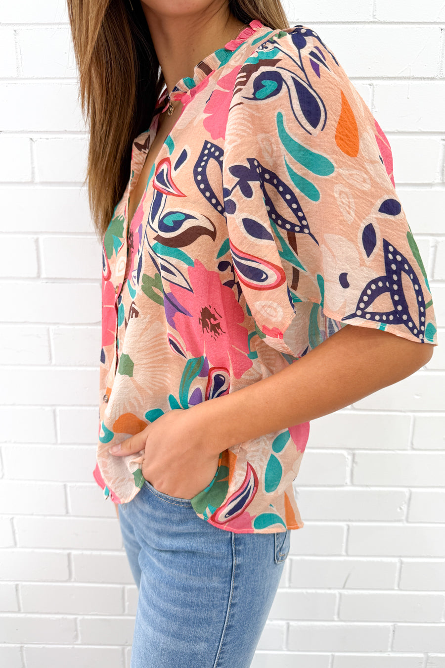Peachy Floral