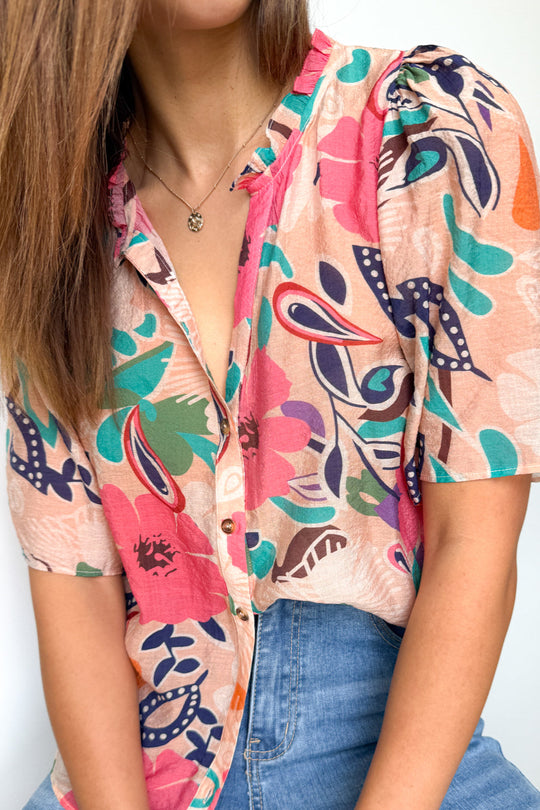 Peachy Floral: kym