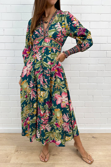 Green Floral: kym
