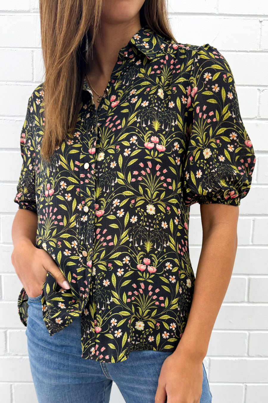 Black Floral