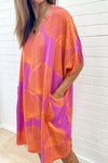 Purple Orange Palm