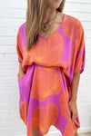 Purple Orange Palm