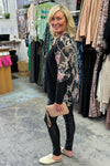 Black Floral