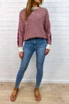 Berry Cream Stripe