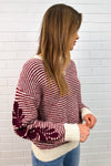 Berry Cream Stripe