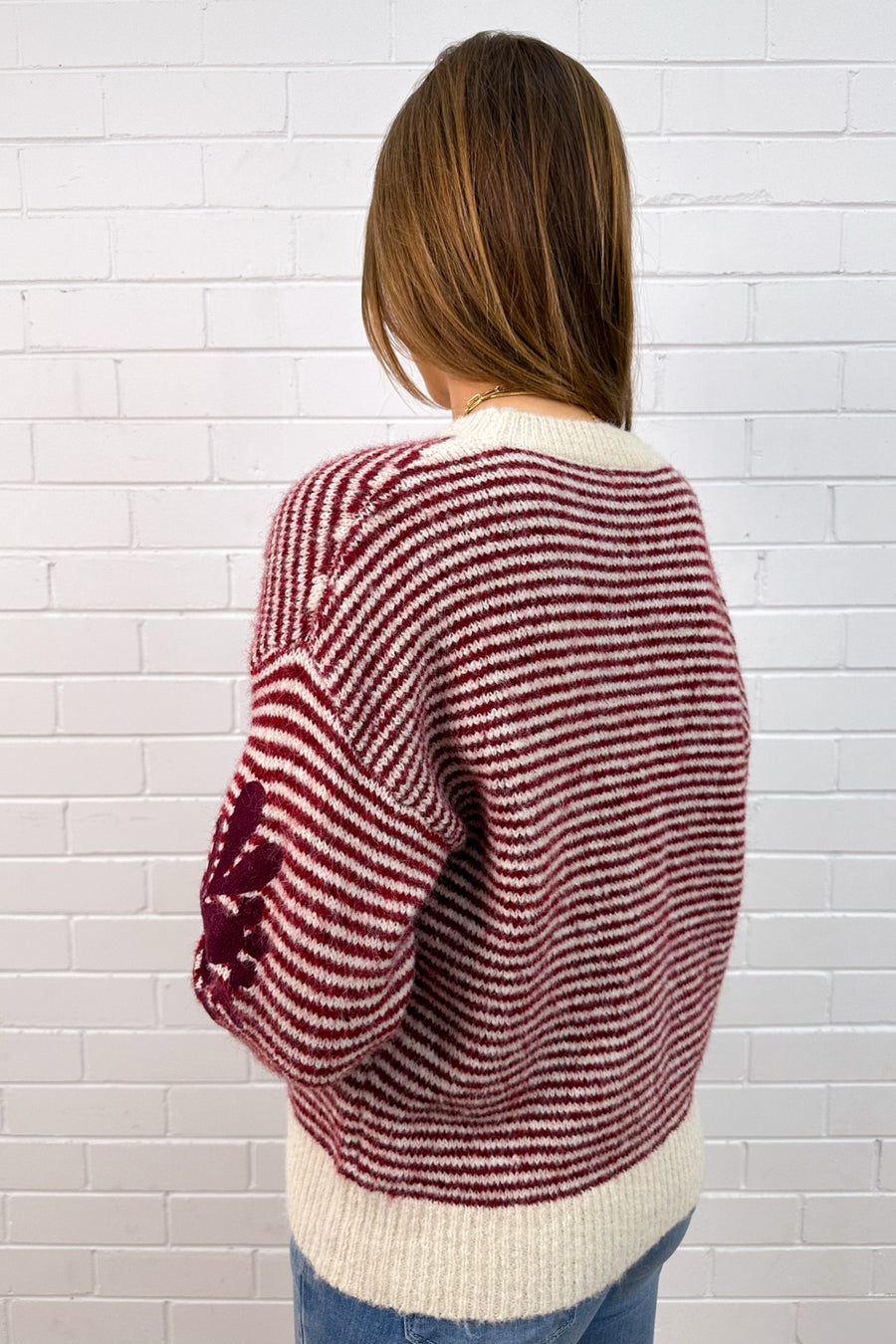 Berry Cream Stripe