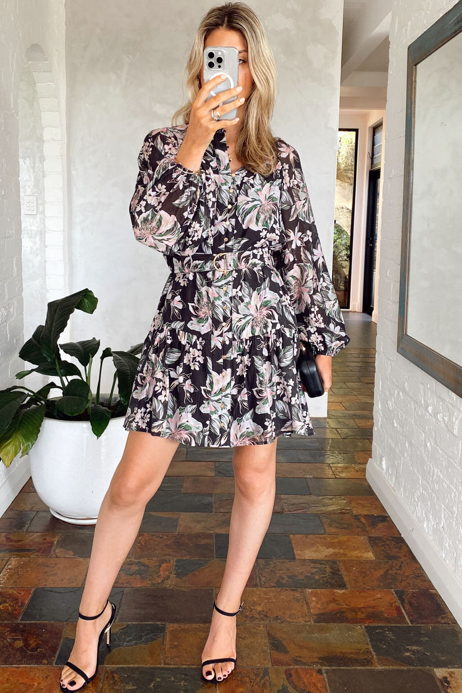 Black Floral