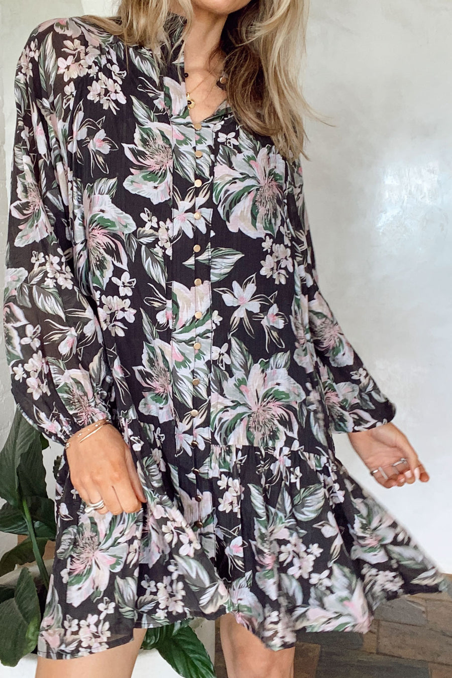 Black Floral