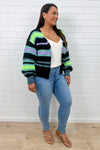 Black Fluro Stripe