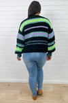 Black Fluro Stripe