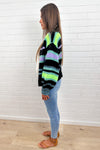 Black Fluro Stripe