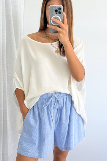 Light Blue Stripe: kym