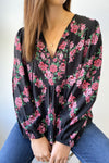 Black Pink Floral