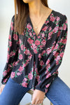 Black Pink Floral