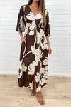 Chocolate Cream Floral