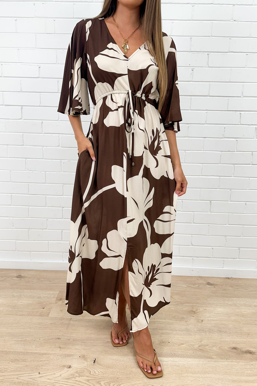 Chocolate Cream Floral