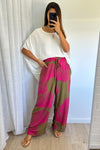 Olive Pink Palm