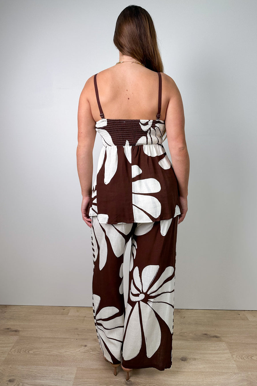 Cream Choc Floral
