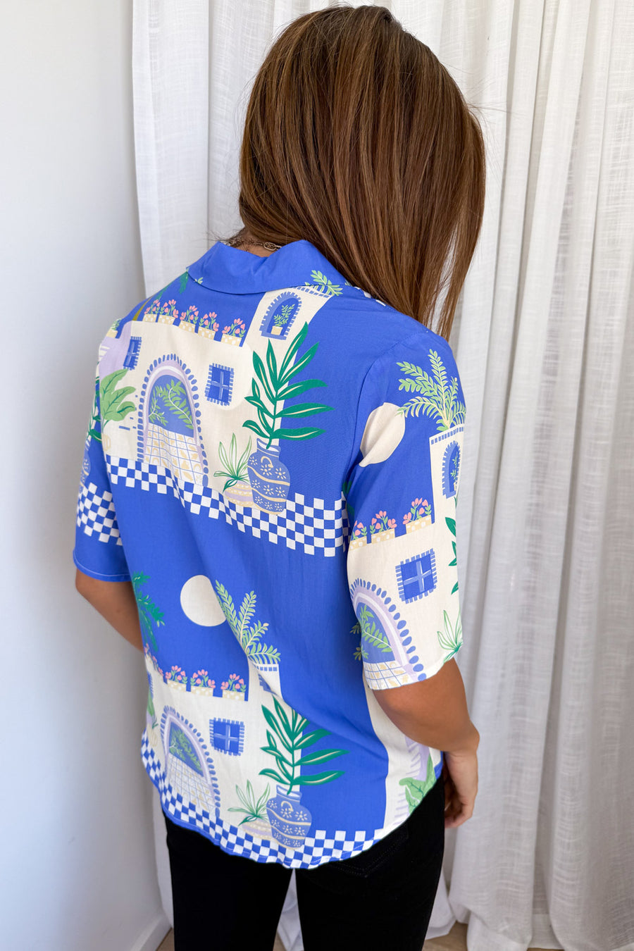 Blue Villa Print