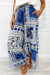 White Blue Multi