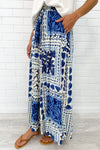 White Blue Multi
