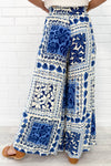 White Blue Multi