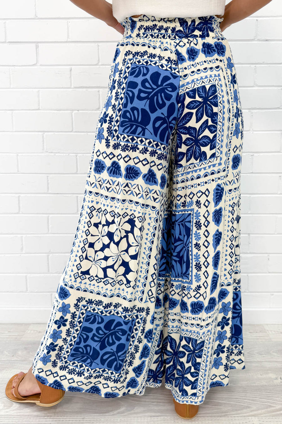 White Blue Multi