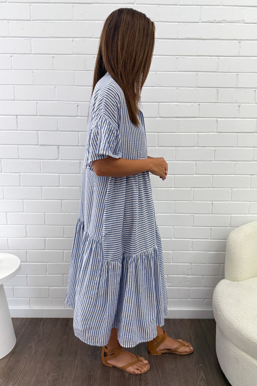 Blue White