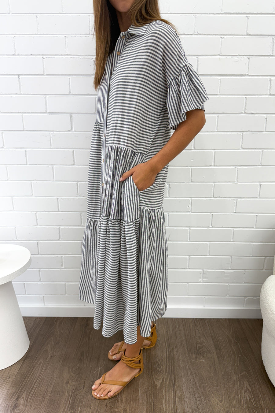 Charcoal White