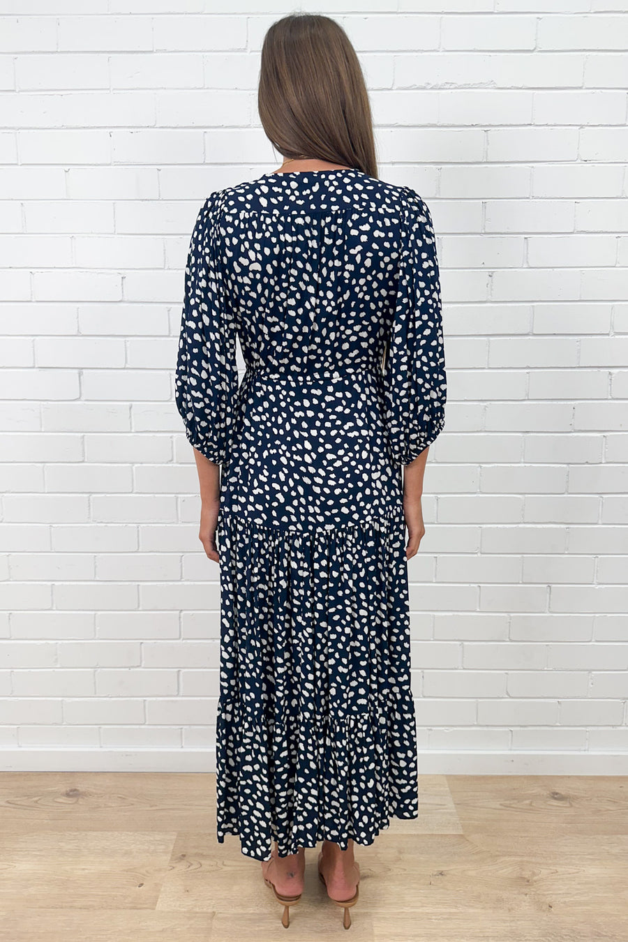 Navy White Spot
