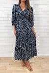 Navy White Spot