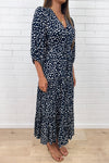 Navy White Spot