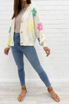 Cream Multi Flower