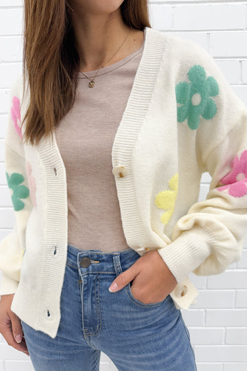 Cream Multi Flower: kym