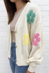 Cream Multi Flower
