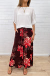 Burgundy Red Flower