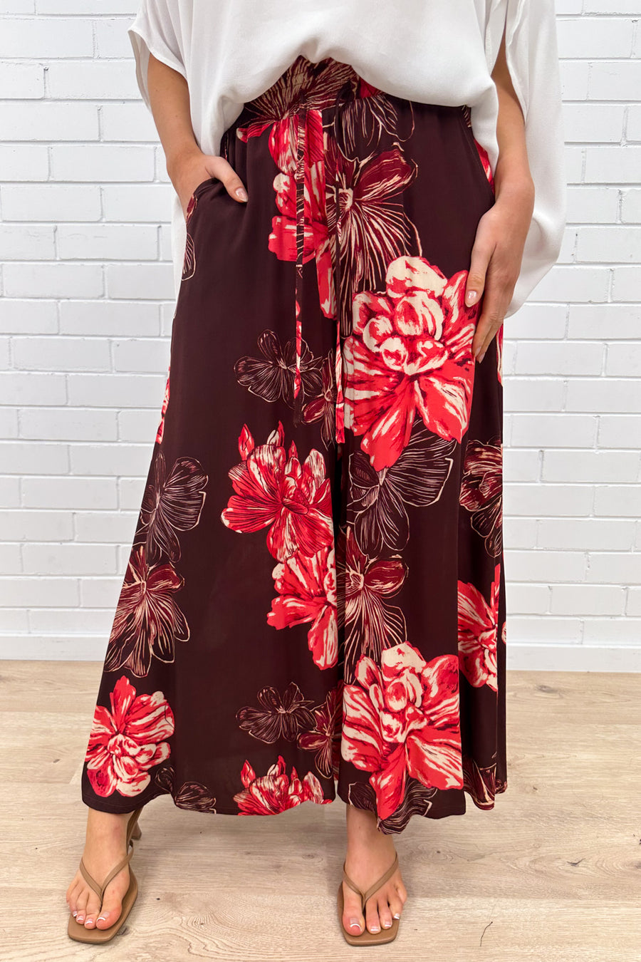 Burgundy Red Flower