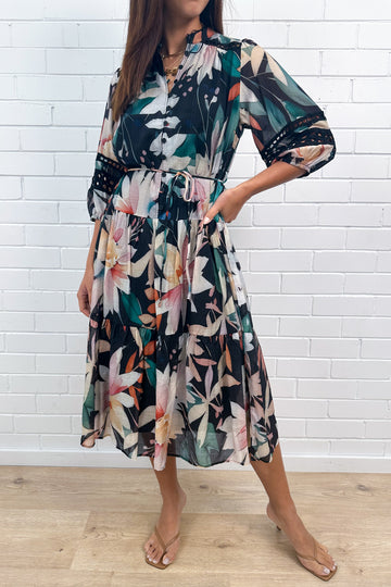 Black Floral: kym